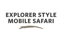 Explorer Style Mobile Safaris